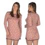 Imagem de Kit 3 Cmisolas Modelo Moda Comprida Pijama Feminino