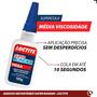 Imagem de Kit 3 Cola Super Bonder 100g Mega Loctite Multiuso Ultra Forte Instantânea Resistente