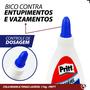 Imagem de Kit 3 Cola Tenaz Branca 110g Atóxica Lavável Artesanato Escolar- Pritt