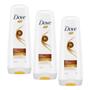 Imagem de Kit 3 Condicionadores Dove Nutritive Solutions Óleo Nutrição 400ml cada