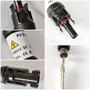 Imagem de Kit 3 Conector Mc4 Com Diodo 30A Ip67 Placa Energia Solar