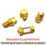 Imagem de Kit 3 Conector Parafuso Fendido Split Bolt 70mm Latão Emenda Cabos