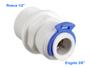 Imagem de Kit 3 Conexão Reta c/engate 3/8 X Rosca Ext.1/2 Soft Everest