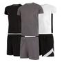 Imagem de Kit 3 Conjunto Camiseta e Shorts Dry Slim Fitness