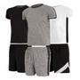 Imagem de Kit 3 Conjunto Camiseta e Shorts Dry Slim Fitness