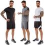 Imagem de Kit 3 Conjunto Camiseta e Shorts Dry Slim Fitness