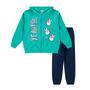 Imagem de Kit 3 Conjunto de Roupa Moletom Infantil Juvenil Feminino