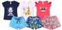 Imagem de Kit 3 Conjunto Infantil Feminino Roupa de Verão Menina