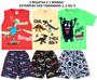 Imagem de Kit 3 Conjunto Infantil Masculino Roupa Menino Atacado