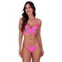 Imagem de Kit 3 Conjunto Lingerie Sem Bojo Renda Animal Print - KIT 3 DUDA