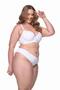 Imagem de Kit 3 Conjunto Plus Size Sutiã Reforçado Calcinha Lateral Larga Marisa Lingerie Moda Íntima Feminino Blogueira Luxo Top