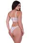 Imagem de Kit 3 Conjuntos Cropped Calcinha Regulagem - c5 KIT 3 CONJ. BIANCA VERDE VERMELHO BRANCO