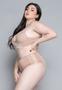 Imagem de Kit 3 Conjuntos de Lingerie Plus Size Wls Modas Sutiã Reforçado Com Bojo Calcinha Luxo