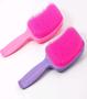 Imagem de Kit 3 conjuntos Escovas raquete para cabelo almofada resistente
