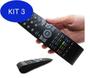 Imagem de Kit 3 Controle Remoto TV Aoc Led LCD Tecla Service Sound Televisão