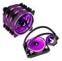 Imagem de Kit 3 Cooler Fan  Water Cooler 120mm Rise LED Rgb com Controladora para Intel e Amd Kit Completo