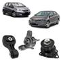 Imagem de Kit 3 Coxim Motor Le Ld Câmbio Auto Honda Fit City 09/14