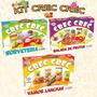 Imagem de Kit 3 Crec Crec Sorveteria + Vamos Lanchar + Salada de Fruta Big Star