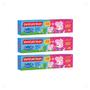 Imagem de Kit 3 Creme Dental Infantil Com Fluor Dentalclean Peppa Pig