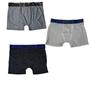 Imagem de Kit 3 Cueca Boxer Masculina Lisa Forro Algodão Premium Datha