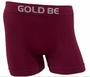 Imagem de Kit 3 Cueca Boxer Microfibra Sem Costura Gold Be Cores Sortidas GG