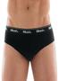 Imagem de Kit/3 Cueca Slip Mash 010.04 Masculina Algodão T. P/GG
