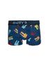 Imagem de Kit 3 Cuecas Boxer Box Infantil Algodão Estampado Meninos