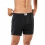 Imagem de Kit 3 Cuecas Samba Canção Masculina Shorts de Dormir 100% Algodão Com Abertura Keeper