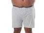 Imagem de Kit 3 cuecas samba canção plus size abertura frontal 100% algodão Keeper