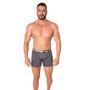 Imagem de Kit 3 Cuecas WLS Modas Masculina Boxer Lisa Microfibra Elástico