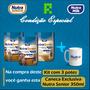 Imagem de kit 3 de Nutra Senior 50+ 800g linha Premium Zero Lactose e Zero Açúcar + Presente exclusivo Caneca