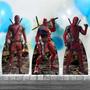 Imagem de Kit 3 Dead Pool Totem Display Mesa Festa Aniversário