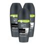 Imagem de Kit 3 Desodorante Dove Men + Care Invisible Dry Roll-on Antitranspirante 48h com 50ml