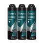 Imagem de Kit 3 Desodorante Rexona Invisible Masculino Aerosol Antitranspirante 72 horas 150ml