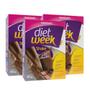 Imagem de Kit 3 Diet Week Shake Mousse de Chocolate 360g Maxinutri