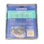 Imagem de Kit 3 Dobradiças Sobrepor Encaixe Inox Escovado 4x3 Soprano
