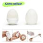 Imagem de Kit 3 Egg Masturbador Masculino Magical Kiss Ovo Sex Shop