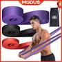 Imagem de Kit 3 Elástico Extensor Bumbum Band Musculação Fitness Treino Em Casa Fortalecimento Musculação