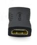 Imagem de KIT 3 EMENDA CONECTOR EXTENSOR PRETO HDMI 1.4 e 2.0 FÊMEA