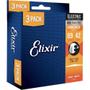 Imagem de KIT 3 Encordoamento Elixir 009 GUITARRA pack L3P2 16540 USA