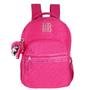 Imagem de Kit 3 Escolar Mochila Costas Lancheira E Estojo Rosa Juvenil