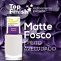 Imagem de Kit 3 Esmalte Cora Top Finish Efeito Matte Fosco Para Unhas