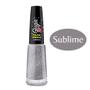 Imagem de Kit 3 Esmalte para Unhas Sublime Cor Prata com Glitter Filha Única 702 8ml Guga