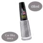 Imagem de Kit 3 Esmalte para Unhas Sublime Cor Prata com Glitter Filha Única 702 8ml Guga