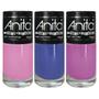 Imagem de Kit 3 Esmaltes 10ml Coleção Cringe Anita