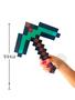 Imagem de Kit 3 espada picareta machado Minecraft Brinquedo Mdf Resistente