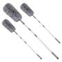 Imagem de Kit 3 Espanadores Eletrostático Tira Pó Com Cabo Extensor 1,50 Mts