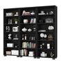 Imagem de Kit 3 Estantes para Livros 5 Prateleiras 188cmx181,5cm Office