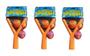 Imagem de Kit 3 Estilingues Lançador Splash Ball Com 6 Bolas Brinquedo