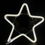 Imagem de Kit 3 Estrelas Neon Led Branco Frio Enfeite Natal Pendente